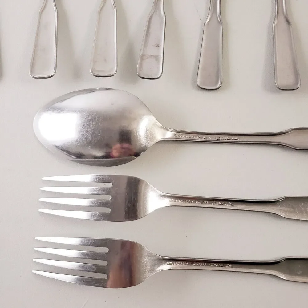Friendship WM A Rogers Oneida Ltd Flatware Silverware 13 Pcs Stainless